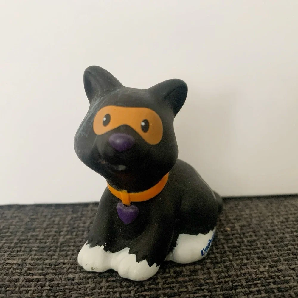 Fisher Price Little People Halloween Black Cat RARE